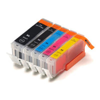Thumbnail for Compatible Premium Ink Cartridges PGI655XL / CLI651XL  Bundle - 5 Cartridges - for use in Canon Printers
