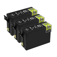 Thumbnail for Compatible Premium 3 x 702XL Black Inkjet Cartridge C13T345192 - for use in Epson Printers