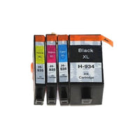 Thumbnail for Compatible Premium Ink Cartridges 934XL / 935XL  Ink Set of 4 (Bk/C/M/Y) - for use in HP Printers