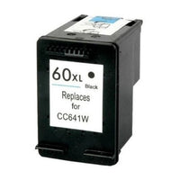 Thumbnail for Compatible Premium Ink Cartridges HP60XLBK High Yield Black Remanufactured Inkjet Cartridge - for use in HP Printers