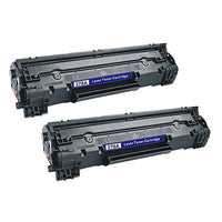 Thumbnail for Compatible Premium 2 x 78A Black (CE278A) Toner Cartridge - for use in HP Printers