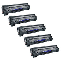 Thumbnail for Compatible Premium 5 x 78A Black (CE278A) Toner Cartridge - for use in HP Printers
