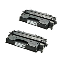 Thumbnail for Compatible Premium 2 x 80X Hi Capacity Toner Cartridge (CF280X) - for use in HP Printers