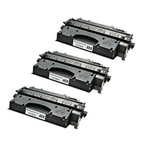 Thumbnail for Compatible Premium 3 x 80X Hi Capacity Toner Cartridge (CF280X) - for use in HP Printers
