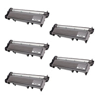 Thumbnail for Compatible Premium 5 x TN2350 Black Toner Cartridge - for use in Brother Printers