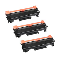 Thumbnail for Compatible Premium 3 x TN2450 Black Toner Cartridge - for use in Brother Printers