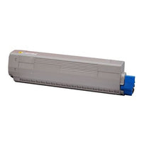 Thumbnail for Compatible Premium Toner Cartridges C810Y Yellow Remanufacturer Toner Kit 44059133 - for use in Oki Printers
