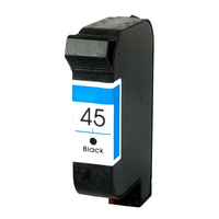 Thumbnail for Compatible Premium Ink Cartridges 45 Black  Remanufactured  Inkjet Cartridge - for use in HP Printers
