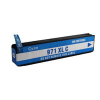 Thumbnail for Compatible Premium Ink Cartridges 971XLC High Yield Cyan Remanufacturer  Inkjet Cartridge - for use in HP Printers