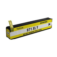 Thumbnail for Compatible Premium Ink Cartridges 971XLY High Yield Yellow Remanufacturer  Inkjet Cartridge - for use in HP Printers