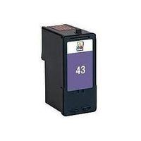 Thumbnail for Compatible Premium Ink Cartridges No.43 (18Y0143) 3C Remanufactured Inkjet Cartridge - for use in Lexmark Printers