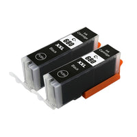 Thumbnail for Compatible 2 x PGI680XXL High Yield Black Inkjet Cartridge - for use in Canon Printers