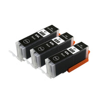 Thumbnail for Compatible 3 x PGI 680XXL High Yield Black Inkjet Cartridge - for use in Canon Printers