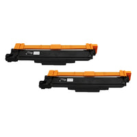Thumbnail for Compatible 2 x TN253BK Black Toner Cartridge - for use in Brother Printers
