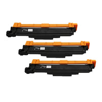 Thumbnail for Compatible 3 x TN253BK Black Toner Cartridge - for use in Brother Printers