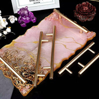 Thumbnail for Large Safe Silicone Tray Mould Artist Mold Irregular Coaster Resin Craft Art DIY + 2 Handles