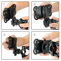 Thumbnail for 360° Motorcycle MTB Bike Bicycle Handlebar Mount Holder For Mobile Phone GPS AU