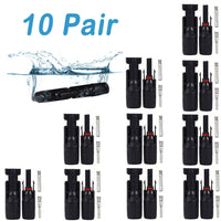 Thumbnail for 10 Pairs Solar Panel Connectors 30A Line Plug Socket Male & Female IP67 PV Cable