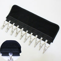 Thumbnail for 2X 10 Clips Door Cap Rack Baseball Hat Holder Closet Hanger Storage Organizer