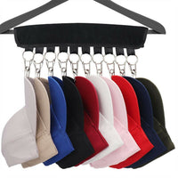 Thumbnail for 2X 10 Clips Door Cap Rack Baseball Hat Holder Closet Hanger Storage Organizer