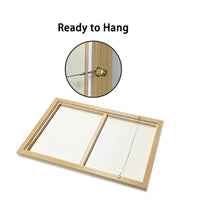 Thumbnail for Wall Art 50cmx70cm Forest hang painting style Gold Frame Canvas