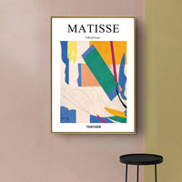 Thumbnail for Wall Art 50cmx70cm Abstract colour by Henri Matisse Gold Frame Canvas