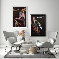 Thumbnail for 40cmx60cm Bally Man & Woman 2 Sets Black Frame Canvas Wall Art