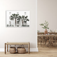 Thumbnail for 60cmx90cm Palm Tree White Frame Canvas Wall Art