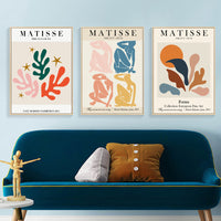 Thumbnail for 40cmx60cm Matisse Wall Art 3 Sets Wood Frame Canvas