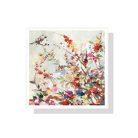 Thumbnail for 70cmx70cm Coming Spring Square Size White Frame Canvas Wall Art