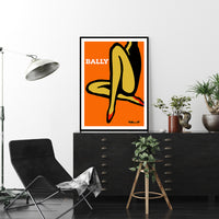 Thumbnail for Wall Art 50cmx70cm Orange Legs Black Frame Canvas