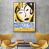 Thumbnail for Wall Art 70cmx100cm Henri Matisse Black Frame Canvas