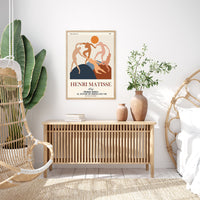 Thumbnail for Wall Art 90cmx135cm Dancing by Henri Matisse Wood Frame Canvas