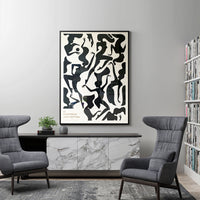 Thumbnail for Wall Art 60cmx90cm Jazz Festival Black Frame Canvas