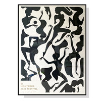 Thumbnail for Wall Art 70cmx100cm Jazz Festival Black Frame Canvas