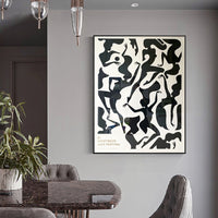 Thumbnail for Wall Art 70cmx100cm Jazz Festival Black Frame Canvas