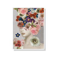 Thumbnail for Wall Art 60cmx90cm Foolish in Love I White Frame Canvas