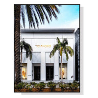 Thumbnail for Wall Art 70cmx100cm Fashion Store Black Frame Canvas