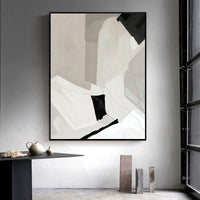 Thumbnail for Wall Art 80cmx120cm Modern Abstract 3 Sets Black Frame Canvas
