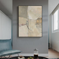 Thumbnail for Wall Art 60cmx90cm Modern Abstract 3 Sets Black Frame Canvas