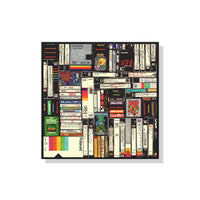Thumbnail for Wall Art 70cmx70cm Book Black Frame Canvas