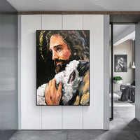 Thumbnail for Wall Art 90cmx135cm Back In His Arms Black Frame Canvas