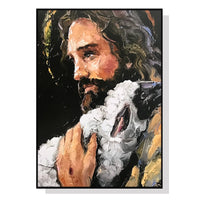 Thumbnail for Wall Art 80cmx120cm Back In His Arms Black Frame Canvas