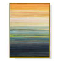 Thumbnail for Wall Art 70cmx100cm The Magic Hour I Gold Frame Canvas