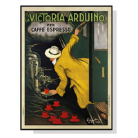 Thumbnail for Wall Art 70cmx100cm Victoria Arduino Black Frame Canvas