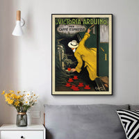 Thumbnail for Wall Art 70cmx100cm Victoria Arduino Black Frame Canvas