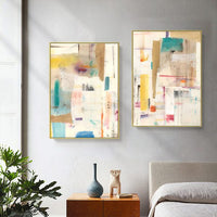 Thumbnail for Wall Art 50cmx70cm Sonder By Jean Kenna 2 Sets Gold Frame Canvas