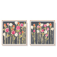 Thumbnail for Wall Art 50cmx50cm Laurels Lollies 2 Sets Wood Frame Canvas