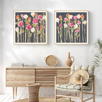 Thumbnail for Wall Art 60cmx60cm Laurels Lollies 2 Sets Wood Frame Canvas