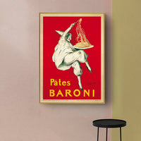 Thumbnail for Wall Art 100cmx150cm Pates Baroni Pasta Gold Frame Canvas